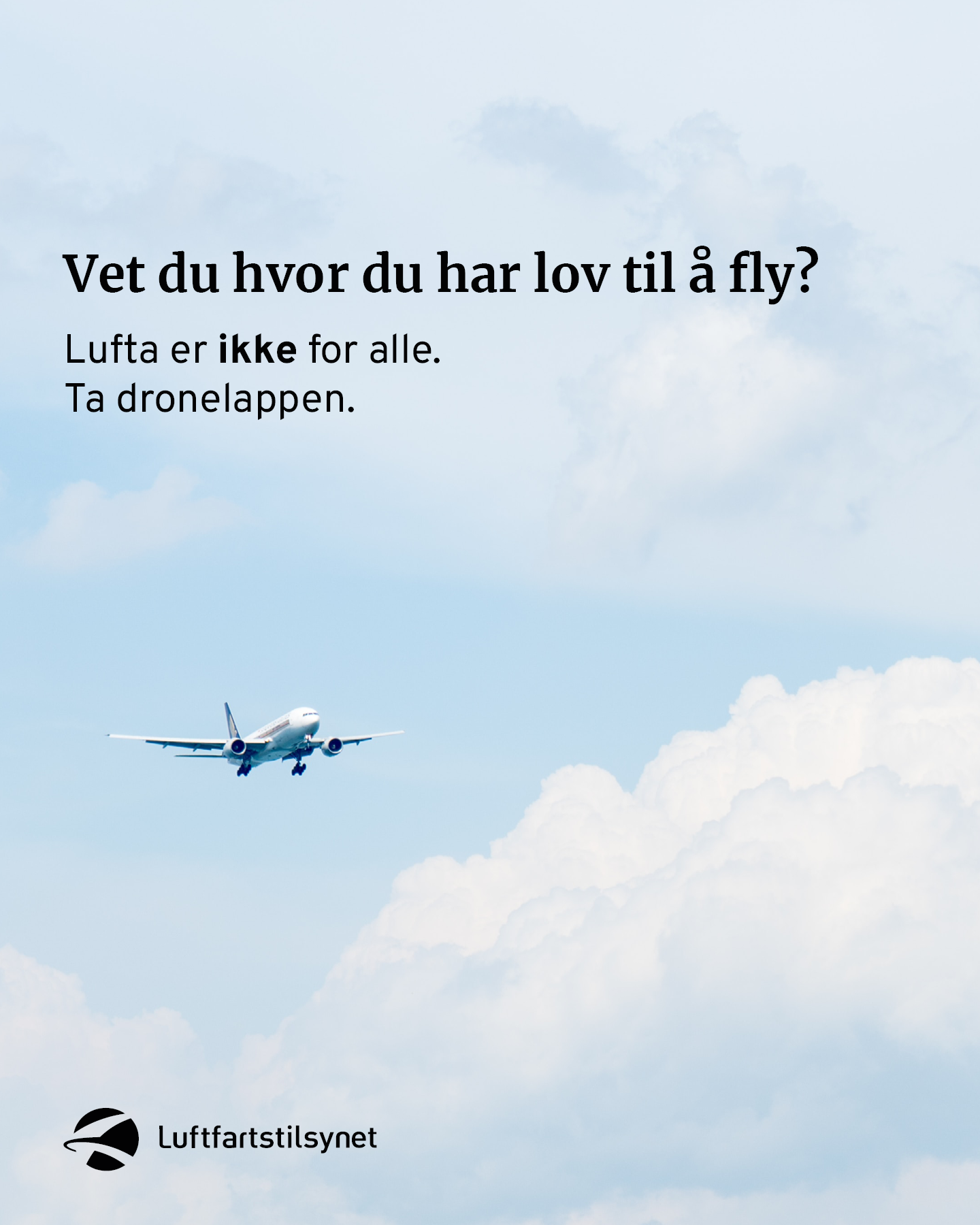 Vet du hvor du har lov til &aring; fly drone?